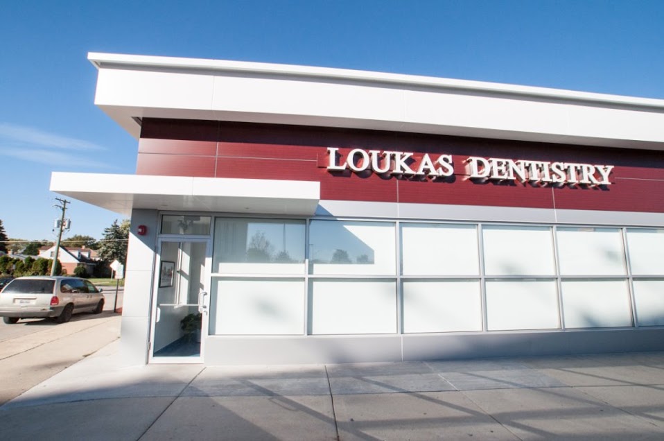 Loukas Dentistry of Park Ridge dental office exterior in Park Ridge IL