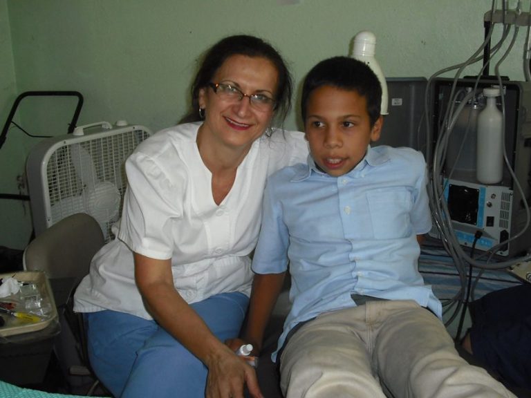 Dr. Loukas dental mission trip Dominican Republic, community dental care