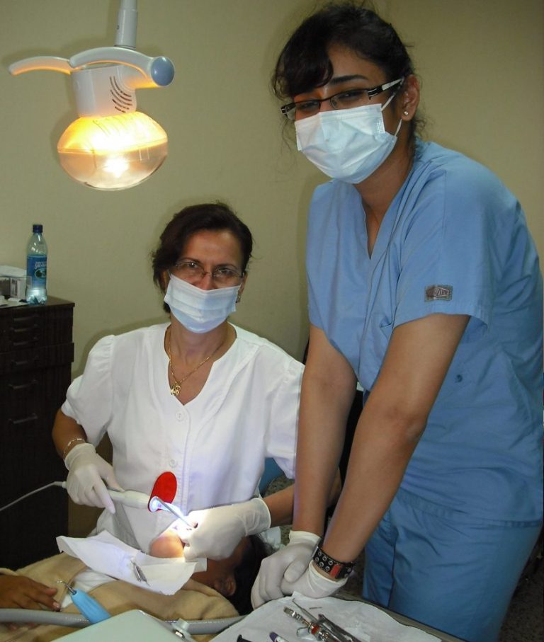 Dr. Loukas dental mission trip Guatemala, volunteer dental services