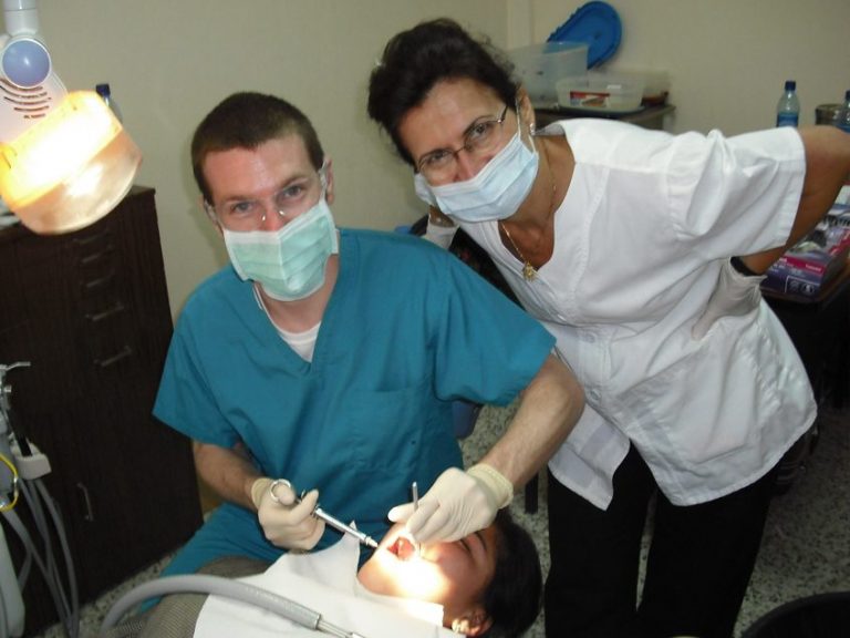 Dr. Loukas dental mission trip Guatemala, volunteer dental services