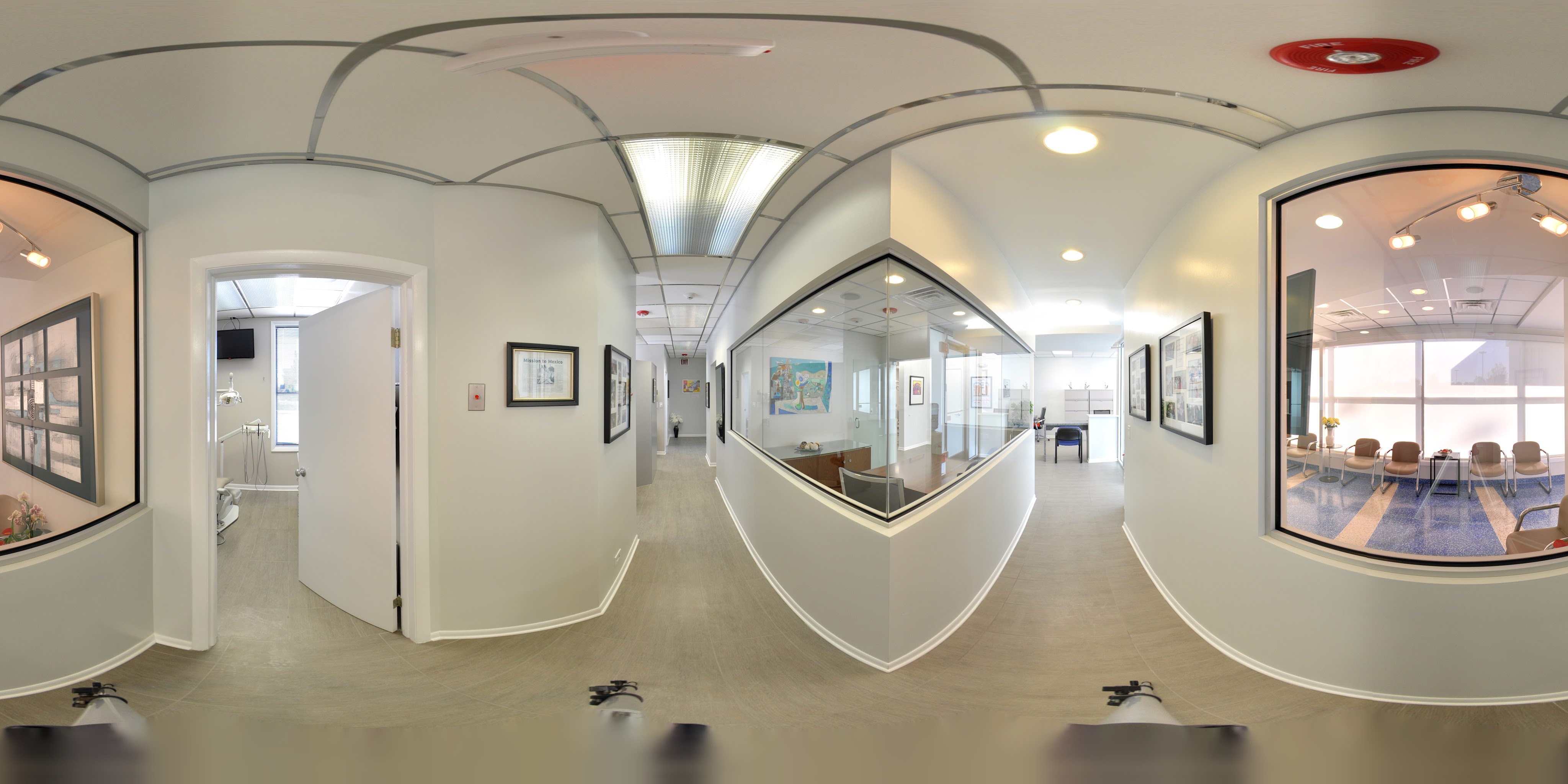 Loukas Dentistry - Hallway Gallery